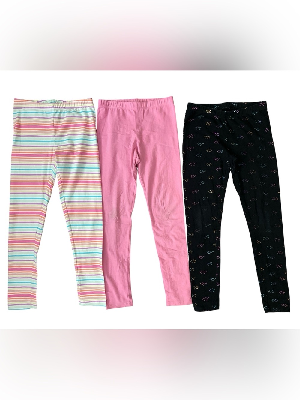 Girls leggings Size 10/12 (set of 3)